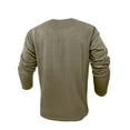 thumbnail image 5 of Kovlvoll Men Long Sleeve Shirts Button V Neck Muscle Shirt Lightweight Casual Comfy Athletic Workout Tee Tops, 5 of 7