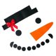 thumbnail image 2 of Gara Door R Lar Man Bow Hat Outdoor Xmas Ornt, 2 of 5