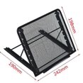 thumbnail image 3 of 2 Pieces Silver Color Laptop Stand Base Tablet Floor Folding Stand Tablet Pc Stand, 3 of 4