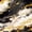 Off-Black Cream Gold, variant on Castle Fairy Abstract Watercolor Wash Splash Twin Sheets 3pcs,Retro Aesthetics Gold Leaves Bedding,Black Gold,1 Flat Sheet, 1 Fitted Sheet and 1 Pillowcase