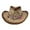 Khaki, variant on HNMKIU Outback Western Straw Cowboy Hat for Men and Women Baseball Cap Sun Beige,One Size