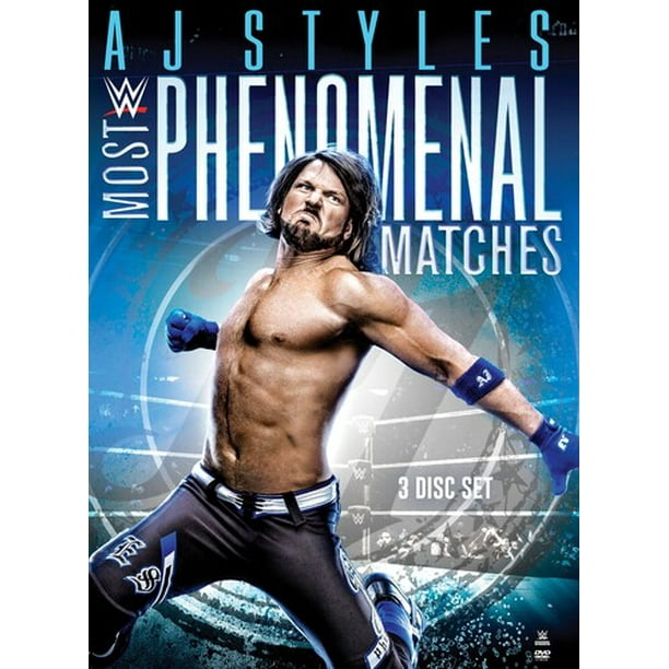 Wwe A J Styles Most Phenomenal Matches Dvd Walmart Com Walmart Com Wwe A J Styles Most Phenomenal Matches Dvd Walmart Com Walmart Com