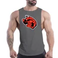 thumbnail image 5 of Camiseta sin mangas para exteriores, baloncesto, secado rápido, para las cuatro estaciones, moda, gimnasio, deporte, ocio, Y2k, transpirable, ropa para hombre, FNAF, 5 of 5
