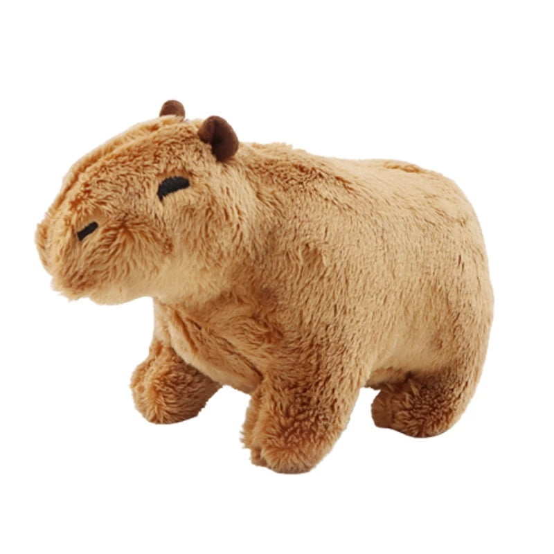 Simulation Capybara Peluche Jouet, Mignon Animal Capy Cochon d'Inde Poupées,  Peluches en peluche réalistes, Cadeau de décoration de la maison, Poupée d'animal  en peluche de rongeur mignon, su