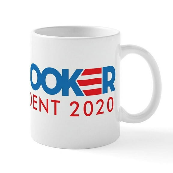 CafePress - Cory Booker For President - 11 oz Ceramic Mug - Novelty Coffee Tea Cup