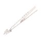 thumbnail image 5 of Collar de doble capa ANGGREK Collar femenino plata aniversario diario, 5 of 8