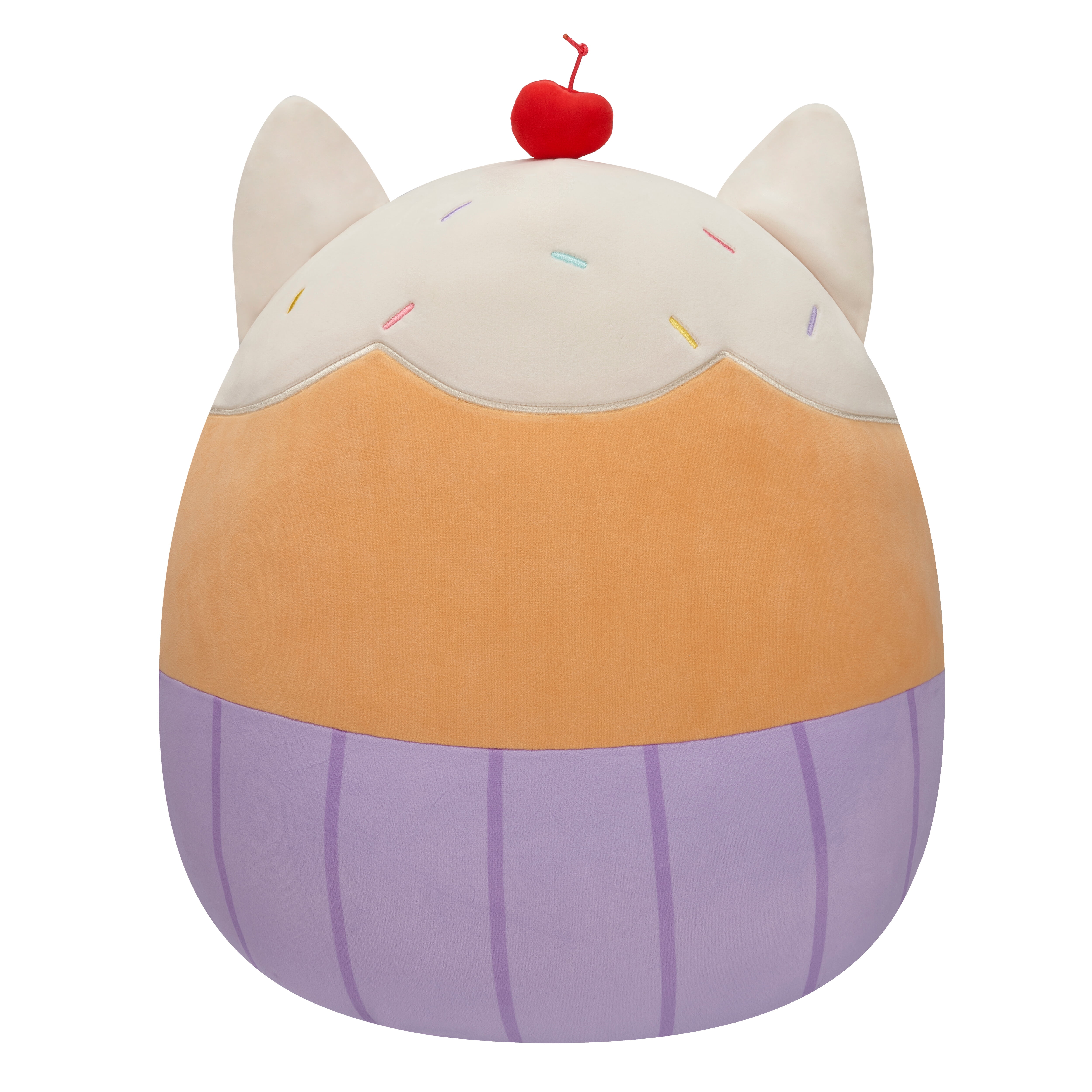 Squishmallows Official 16 inch Miriam the Vanilla Cupcake Cat - Child's Ultra Soft Stuffed Plush Toy