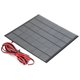 thumbnail image 5 of Panel solar, módulo de energía solar a prueba de nieve a prueba de viento de 9V 4.2W, bricolaje para acampar, senderismo al aire libre Amonsee NO, 5 of 6