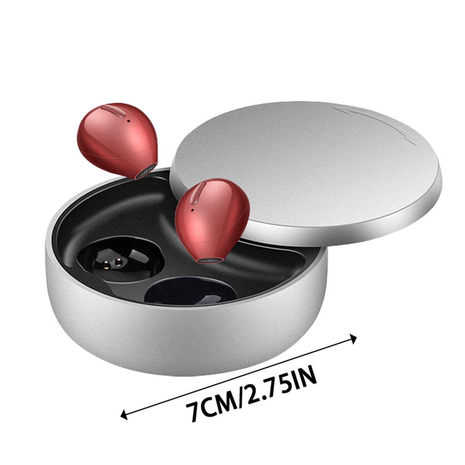 FEISHENTT Invisible Earbuds Small Mini Wireless Bluetooth Earpiece Phone Discreet Earbud for Music, Home, Work