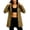 Khaki, variant on Women's Rain Jacket Lightweight Waterproof Mid Length Hooded Travel Outdoor Raincoat Zip Up with Pockets Windbreaker Black 2XL