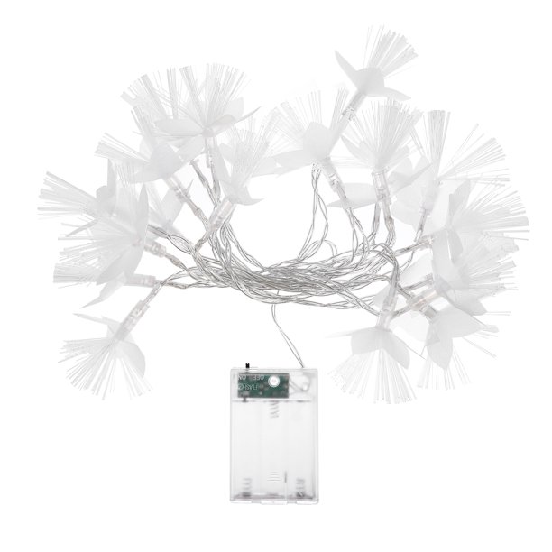 1 Juego de 20 luces LED de cadena con flores, luz decorativa para decoración de dormitorio