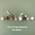 thumbnail image 4 of Mini Vase Magnets for Fridge, Mini Ceramic Vase Magnets,Magnetic vase, Suitable for Refrigerator, Kitchen, Home, Office Decoration (B), 4 of 7