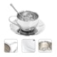 thumbnail image 4 of 1 juego de taza de café exquisita para el hogar, juego de taza con cuchara y plato para taza, 4 of 5