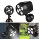 thumbnail image 1 of Motion Sensor Security Light 4 LED Outdoor Garden Lamp Spotlight Battery PowerRW, 1 of 5