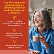 Natural Factors Womens Plus MultiStart Daily Multivitamin, Nutritional Support for Each Stage of Menopause, 180 tablets