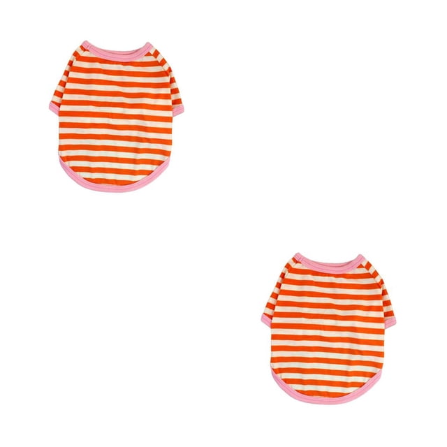 Chaleco para cachorros Methold ropa para perros Naranja CBP390811 2piezas