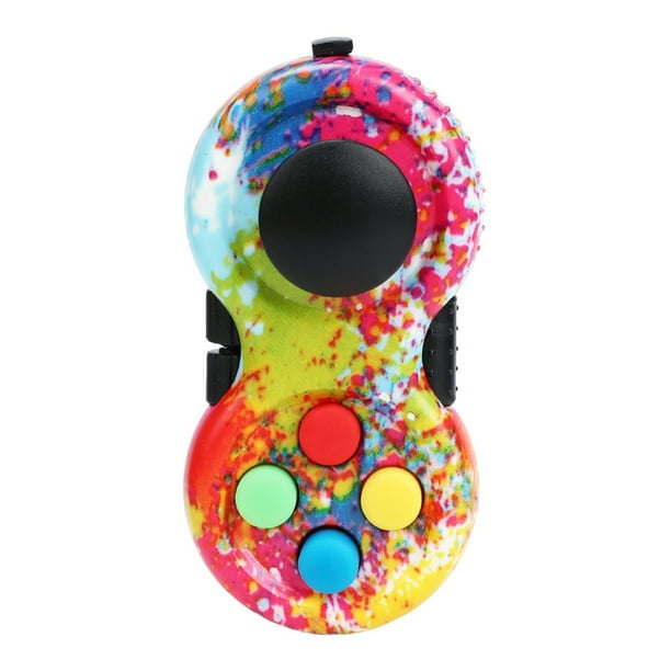 Om Ray Motel SUNSIOM Stress Relief Toys Fidget Controller Pad Cube-Portable Buttons  Decompression Toy - Walmart.com