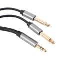 thumbnail image 2 of Shisuyan Cable Adapter 6.5mm To 3.5mm Splitter Cord Headphone Extension For Laptop, 2 of 9