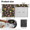 thumbnail image 7 of Drydeepin Colorful Mushrooms Car Back Seat Cover, Rear Bench Seat Towel Cover Breathable Non-Slip Rear Seat Cover Universal Fit for Sedans SUVs Truck Auto Interior Decor, 7 of 7