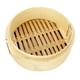 thumbnail image 1 of 2X Cesta de vaporera de bambú hecha a mano Bandeja de vaporera de mariscos para alimentos Utensilios de cocina 23cm Macarena Cesta de vapor de bambú de cocina, 1 of 8