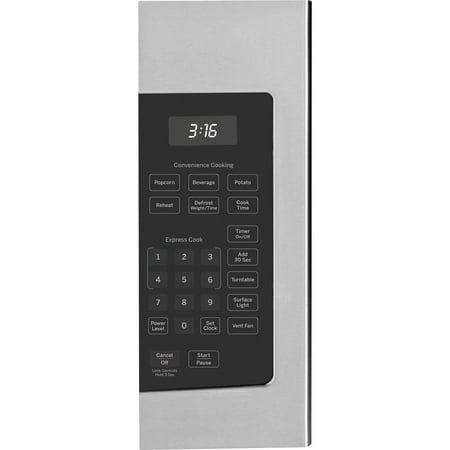 GE - 1.6 Cu. Ft. Over-the-Range Microwave - Stainless Steel
