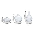 thumbnail image 2 of Balsa Circle 3 Clear 4" Round Glass Vases Home Decor Style, 2 of 8