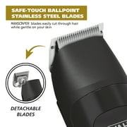 Wahl Manscaper Rechargeable Body Groomer for Men, Waterproof, Lithium Ion Battery, 1pc, Black - 5618-100