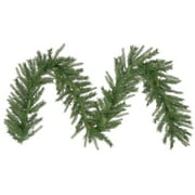 Angle View: Vickerman 14478 - 50' x 14" Tiffany Spruce  500 Clear Lights Christmas Garland (A881218)