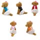 thumbnail image 3 of Greeniant Traje de malla para mascotas, vestido de Animal PEQUEÑO, , correa, chaleco de cuerda, ropa con arnés Ropa para mascotas Negro METRO, 3 of 6