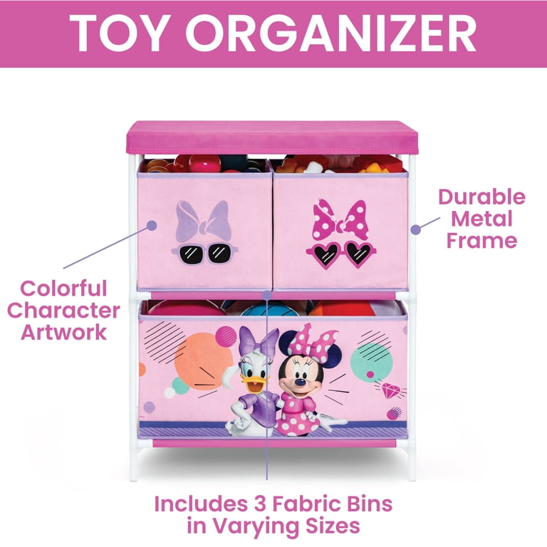Minnie Mouse 3-Piece Toddler Bedroom Set by Delta Children, Pink