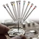 thumbnail image 5 of Destornillador de acero inoxidable, herramienta de accesorios para reparación de gafas de reloj, 10 Uds., 5 of 11