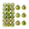 thumbnail image 2 of TUITOONM 72PCS Solid Color Christmas Balls Pendant Sets Shatterproof Christmas Tree Decorative Props for Festival Wedding Home Party Supplies Winter Decoration, 2 of 5
