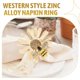 thumbnail image 4 of Set of 6 Daisy Sunflower Napkin Rings, Gold Bee Napkin Ring Holders for Formal or Casual Dinning Tab, 4 of 5