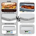 thumbnail image 3 of 24 Inch Baking Sheet Pans with Rack Set, Natural, 3 of 8