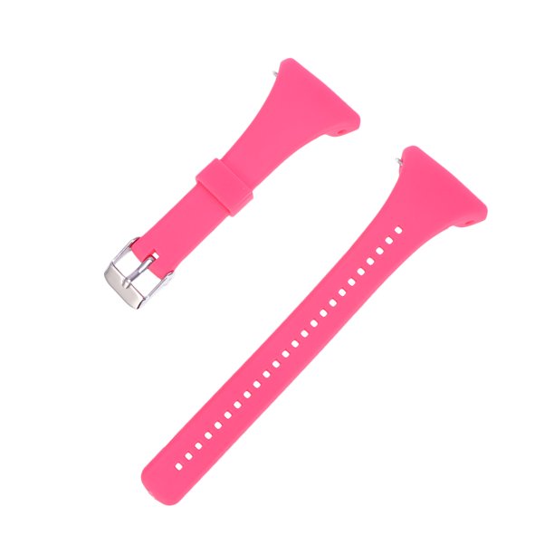 Correa de reloj de plástico de moda, correa de repuesto, correa de pulsera de liberación rápida, compatible con POLAR FT4 / FT7 (rosa)