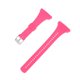 thumbnail image 1 of Correa de reloj de plástico de moda, correa de repuesto, correa de pulsera de liberación rápida, compatible con POLAR FT4 / FT7 (rosa), 1 of 5
