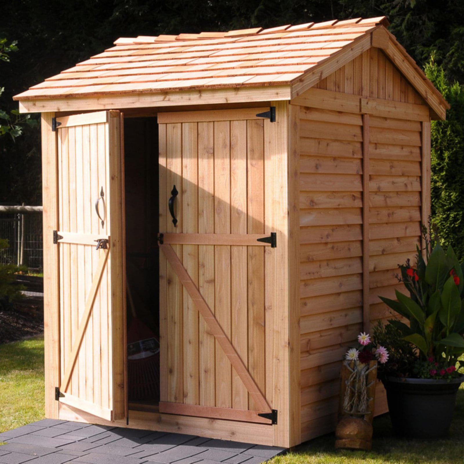 Outdoor Living Today Maximizer 6 x 6 ft. Storage Shed - Walmart.com