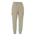 thumbnail image 3 of Pantalón George Para Mujer Talla EG Estilo Cargo Color Verde, 3 of 4