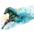 thumbnail image 1 of Taladro pintura de diamante (DE5528) DIY caballo corriendo completo 5D cuenta imagen mosaico Kit 45x60cm FLhrweasw Nuevo, 1 of 1