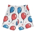 thumbnail image 2 of Cartoon Balloons and Stars July 4th Boys' Swim Trunks Board Shorts Beach Pants Bathing Bottoms 3T, 2 of 8