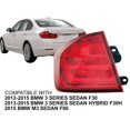 thumbnail image 2 of APA Replacement Outer Tail Light Rear Lamp for 2012 2013 2014 2015 3 Series 320i 328i 335i M3 Sedan F30 F30H F80 Driver Left Side 63217313039 BM2804104, 2 of 9