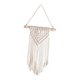 thumbnail image 3 of Tapiz tejido, colgante de pared de macramé, decoración de pared de decoración de habitación, borlas bohemias para guardería, sala de estar, habitación Macarena Tapiz de macramé, 3 of 7
