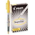 thumbnail image 2 of Spotliter Supreme Highlighter, Chisel Tip, Fluorescent Yellow Ink, Dozen, 2 of 7