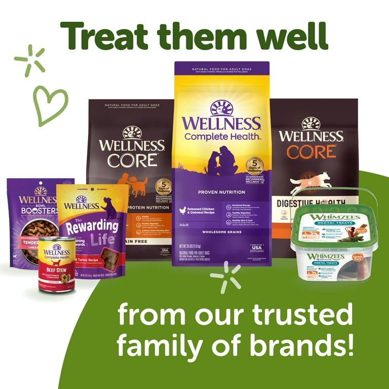 Wellness WHIMZEES Value Box Dog Dental Treats, Natural Chews