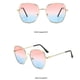 thumbnail image 2 of Polarized Sunglasses, Matte Sunglasses, Lightweight and Durable, Cycling Driving Fishing UV Protection (Light Blue), 2 of 5