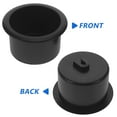 thumbnail image 3 of unbranded 2Ud Portavasos Ajustable Negro Estilo Sofá Soporte Para Auto Y Embarcación, 3 of 7