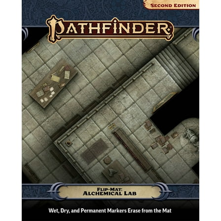 Pathfinder Flip-Mat: Alchemical Lab, (Hardcover)