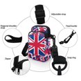 thumbnail image 5 of HELLHERO Graffiti Union Jack Shoulder Purse with Double-layer for Daily Commute or Casual Outings, 5 of 7
