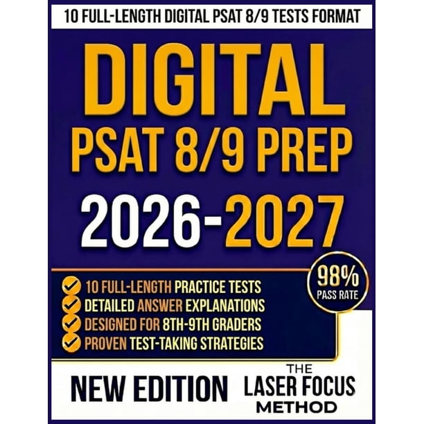 Libro Independientemente publicado Preparación Digital para PSAT 8/9 2026-2027