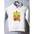 thumbnail image 3 of Funny Unicorn Donut V Hoodie Toddler -Image by Shutterstock,  5 Toddler, 3 of 4